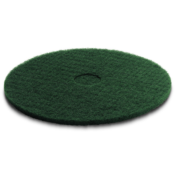 Pad, mittelhart, grün, 356 mm